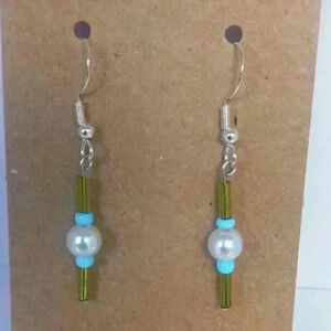 925 Beaded Earrings